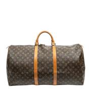 Pre-owned Canvas travel-bags Louis Vuitton Vintage , Brown , Dames