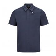 Polo Shirt K-Way , Blue , Heren