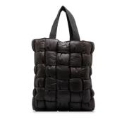 Pre-owned Leather totes Bottega Veneta Vintage , Black , Dames