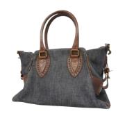 Pre-owned Denim fendi-bags Fendi Vintage , Blue , Dames