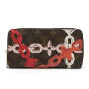 Pre-owned Fabric wallets Louis Vuitton Vintage , Brown , Dames