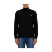 Gestreept Katoenen T-shirt PS By Paul Smith , Black , Heren