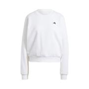 Dames Essentials Small Logo Sweatshirt Adidas , White , Dames