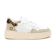 Step Calf Sneakers D.a.t.e. , White , Dames