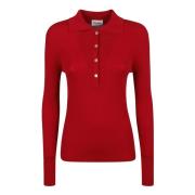 Rode Sweatshirt voor Vrouwen Aw24 P.a.r.o.s.h. , Red , Dames