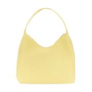 Leren Candy Hobo Tas Made in Italy Mansur Gavriel , Yellow , Dames