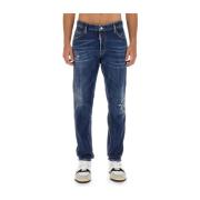 Regular Fit Skater Jeans Dsquared2 , Blue , Heren