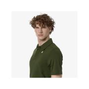 Casual T-shirt en Polo Collectie K-Way , Green , Heren