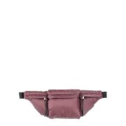 Gevoerde Pouch Nylon Made in Italy Jil Sander , Pink , Dames