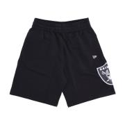 Raiders Trainingspak Shorts Zwart Katoen New Era , Black , Heren