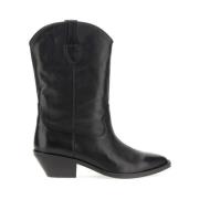 Leren Texanese Boot uit Argentinië ASH , Black , Dames