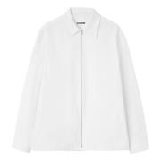 Stijlvolle Shirt voor Mannen Jil Sander , White , Heren