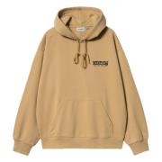 Stamp Hoodie Carhartt Wip , Beige , Heren