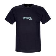 Klassiek Zwart Heren T-shirt Obey , Black , Heren