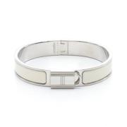 Pre-owned Metal bracelets Hermès Vintage , Gray , Dames