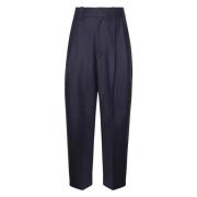 Blauwe ballonbroek met plooien Jacquemus , Blue , Heren