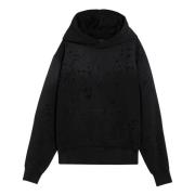 Hoodie met capuchon Amiri , Black , Heren