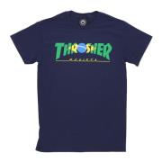 Brazilië Navy Tee Heren T-shirt Thrasher , Blue , Heren