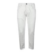 Slim-Fit Stijlvolle Katoenen Jeans Antony Morato , White , Heren