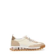 Rubberen Zool Tech Runner Sneaker Thom Browne , Beige , Heren