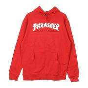 Godzilla Rood/Wit Hoodie Thrasher , Red , Heren