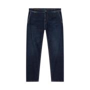 Denim Jeff Broek Dondup , Blue , Heren