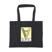 Stijlvolle Shopper A.p.c. , Black , Dames