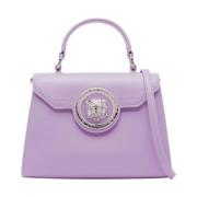 Paarse Handtas met Logodetail Just Cavalli , Purple , Dames