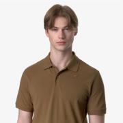 Casual T-shirt en Polo Collectie K-Way , Brown , Heren