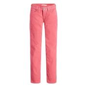 Superlow Bootcut Lange broek Levi's , Pink , Dames