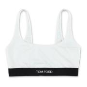 Witte Modal Bandeau Ondergoed Aw24 Tom Ford , White , Dames