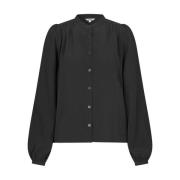 Elegante Zwarte Mathily Blouse mbyM , Black , Dames