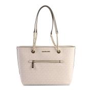 Chain Tote Bag Michael Kors , Beige , Dames