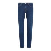 Klassieke Straight Jeans voor Vrouwen Tommy Hilfiger , Blue , Dames