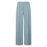 Blauwe Wijde Broek Windsor , Blue , Dames