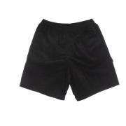 Zwarte Timmerman Shorts met Gereedschapskoord Obey , Black , Heren