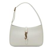 Pre-owned Leather shoulder-bags Yves Saint Laurent Vintage , White , D...