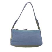 Pre-owned Canvas pouches Prada Vintage , Blue , Dames