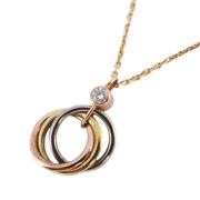 Pre-owned Rose Gold necklaces Cartier Vintage , Yellow , Dames