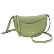 Pre-owned Leather crossbody-bags Michael Kors Pre-owned , Green , Dame...