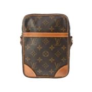 Pre-owned Fabric louis-vuitton-bags Louis Vuitton Vintage , Brown , Da...