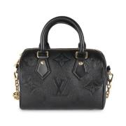 Pre-owned Leather louis-vuitton-bags Louis Vuitton Vintage , Black , D...