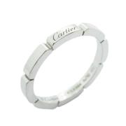 Pre-owned White Gold rings Cartier Vintage , Gray , Dames