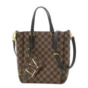 Pre-owned Canvas louis-vuitton-bags Louis Vuitton Vintage , Brown , Da...