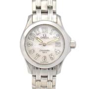 Pre-owned Metal watches Omega Vintage , White , Dames