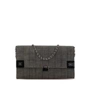 Pre-owned Denim chanel-bags Chanel Vintage , Gray , Dames