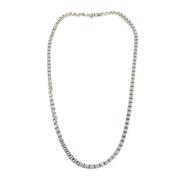 Pre-owned Silver necklaces Tiffany & Co. Pre-owned , Gray , Dames