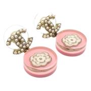 Pre-owned Metal chanel-jewelry Chanel Vintage , Pink , Dames