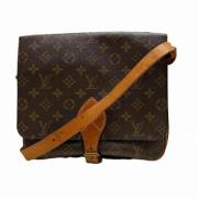 Pre-owned Fabric louis-vuitton-bags Louis Vuitton Vintage , Brown , Da...