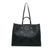 Pre-owned Leather louis-vuitton-bags Louis Vuitton Vintage , Black , D...